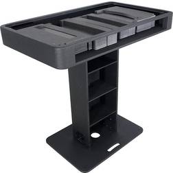 Prox Control Tower Dj Podium Stand Travel Case For Pioneer Xdj-Xz, Ddj-1000 Srt, Ddj-Sz2, Ddj Sx-3, Black Finish