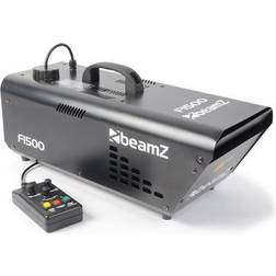 BeamZ Fazer-maskine 1500W med DMX og Timer, F1500 TILBUD NU controller