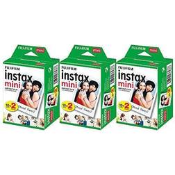 Fujifilm Instax Mini Instant Film 60 Sheets (3 Packs of 20 Film Sheets)