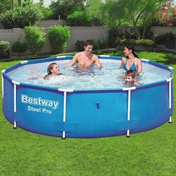 Bestway Steel Pro Frame Pool without Pump Round 305x76cm Blue