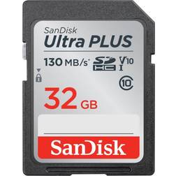 SanDisk ï¿½ Ultra PLUS SD Card, 32GB, SDSDUW3-032G-AN6IN