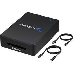 Sabrent USB 3.2 Type-C and Type-A to SD Express 7.0 Card Reader (CR-SDX7)