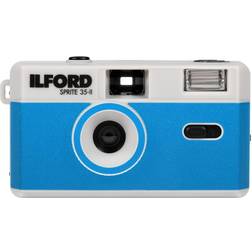 Ilford Sprite 35-II Film Camera Silver & Blue