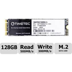 TIMETEC Timetec 128GB 3D NAND M.2 2280 SATA Internal Solid State Drive