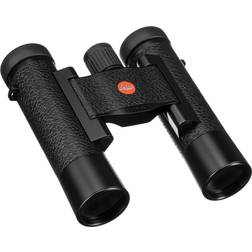 Leica 10x25 Ultravid Blackline Binoculars (Black with Black Leather) 40607