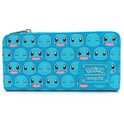 Loungefly Pokemon Squirtle Faces AOP Flap Wallet