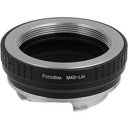 Fotodiox M42-LM Lens Mount Adapter M42 Type 2 To Leica M Mount Rangefinder Body Lens Mount Adapter