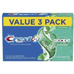 Crest Whitening Plus Scope Toothpaste Minty