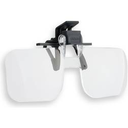 Carson OD-10 Clip And Flip 1.5x Aufsatzlupe für Brillen 1.5x