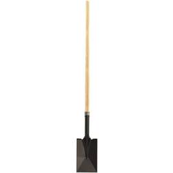 Bon Tool Wood Handle Square Point Garden Spade