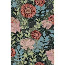 RoomMates 28.29 sq. ft. Tamara Day Botanical Garden Green Peel and Stick Wallpaper