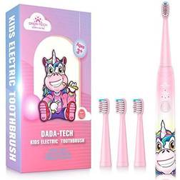 Dada-Tech Spazzolino elettrico ricaricabile per bambini, spazzolino a ultrasuoni per bambini