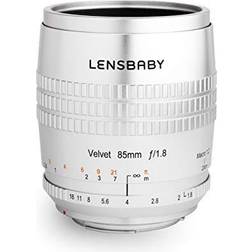 Lensbaby Velvet 85 85mm f/1.8 for Canon EF Silver