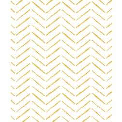 Nuwallpaper Ochre Holden Peel and Stick Peel and Stick/Removable Vinyl Wallpaper, Black