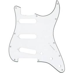 Fender Pickguard for Standard Strat (White 3-Ply)