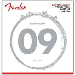 Fender 3150Lr Original 150 Pure Nickel Bullet-End Electric Guitar Strings Light