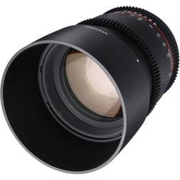 Samyang SYDS85M-N VDSLR II 85mm T1.5 Cine Lens for Nikon FX Cameras