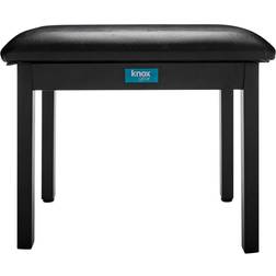 Knox Gear Furniture Style Flip-Top Piano Bench (Black)