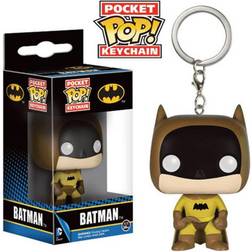 Funko Batman 75th Anniversary Yellow Batman Pop! Vinyl Keychain