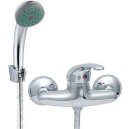 Invena Chrome Bathroom Shower Kit