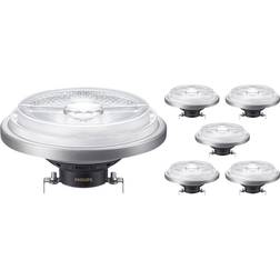 Philips Fordelspakke 6x MASTER LEDSpot G53 AR111 10.8W 620lm 24D 930 varm hvid bedste farvegengivelse dæmpbar erstatter 50W