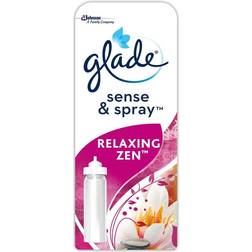 Glade Sense & Spray Air Freshener Refill, Automatic Manual Diffusion with Starter Kit, 18 Relaxing Zen