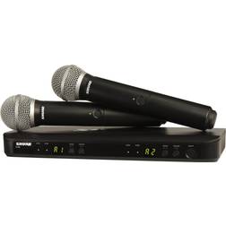 Shure BLX288E/PG58 T11, 863-865MHz Wireless Dual Handheld System