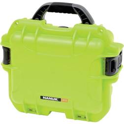 Nanuk Small Series 905 NK-7 Resin Protective Case with Padded Dividers, Lime