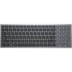 Dell Kb740 Tastiera Rf Senza Fili + Bluetooth Azerty Francese Grigio