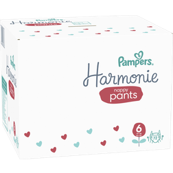 Pampers Harmonie Baby Nappy Pants Size 6 15kg 72pcs