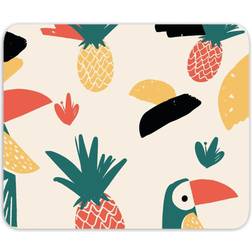 Mouse Mats Parrots And Pineapples Mouse Mat