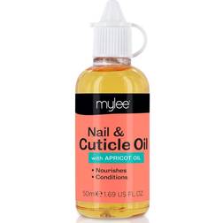 Mylee Apricot Nail & Cuticle Oil 50ml, Hydrating Nourishing Cuticle Conditioner