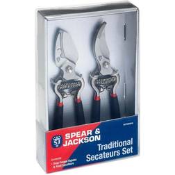 Spear & Jackson Vintage Bypass Anvil Secateur Set
