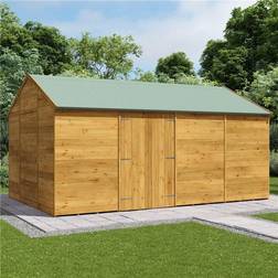 BillyOh Shed Expert Reverse Workshop Large Garden Shed (Building Area )