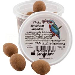 Kingfisher Coala's Naturprodukter Choko saltlakrids mandler
