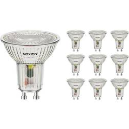 Noxion Fordelspakke 10x LED spot GU10 PAR16 5.5W 560lm 36D 830 varm hvid erstatter 80W