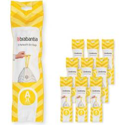 Brabantia PerfectFit Bags A 3 litre Multipack of 200