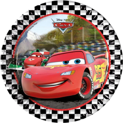 Disney Cars Biler pap tallerkner, ræs