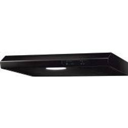 Respekta undercounter hood DH630SL C, Sort, Rustfri stål