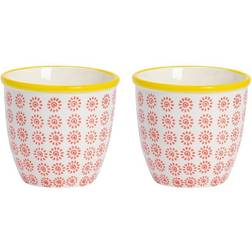 Nicola Spring Hand-Printed Plant Pots