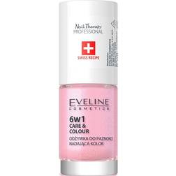 Eveline Cosmetics Nail Therapy Care & Colour Nagelbalsam 6-i-1 Skugga Shimmer