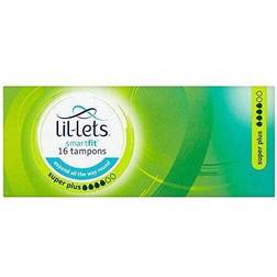 Lil-Lets Smartfit Super Plus Non-Applicator Tampons, Pack