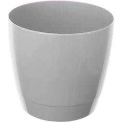 Whitefurze Round Plant Pots 14cm Small Planters