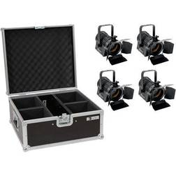 EUROLITE Set 4x LED THA-20PC TRC Theater-Spot bk Case