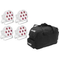 EUROLITE Set 5x LED SLS-7 HCL Spot white Soft Bag