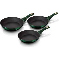 Berlinger Haus 3 GRANITE PANS 20/24/28CM METALLIC EMERALD