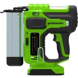 Greenworks GD24BN Chiodatrice 110pz/min 110 Chiodini 18GA da 20-50mm 24V