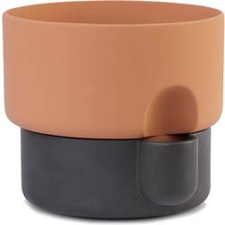 Northern Pot De Fleurs Oasis Ø27.5 cm Terracotta-Noir