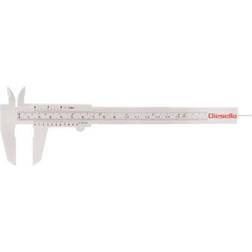 Diesella Plastik skydelære 0-150x0,05mm 40mm kæber Skydelære