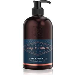 Gillette King Beard Face Wash Shampoo Sampon na vousy a oblicej